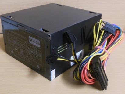 Inter-Tech SL-550 700Watt ATX PC Computer Netzteil SATA Molex 20+4 P4/P8* nt1585