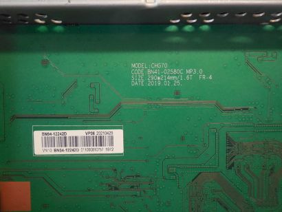 Samsung Odyssey G9 C49HG90DMR Mainboard teildefekt CHG70 BN41-02580C MP3.0* E60