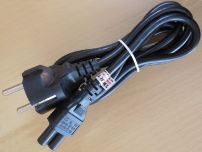 Stromkabel Netzkabel Kleeblatt Mickey Mouse Stecker C5 Netzteil ca. 1,8m* pz1083