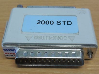 SLW15283 2000 STD Parallel Seriell Adapter SUB D weiblich 25 pol männlich*pz1093