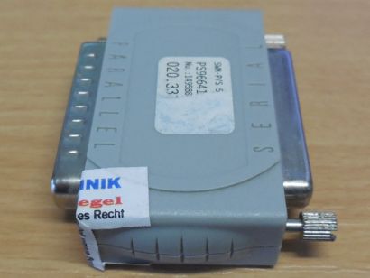 Aladdin Hardlock Parallel Seriell Adapter SUB D weiblich 25 pol männlich* pz1094