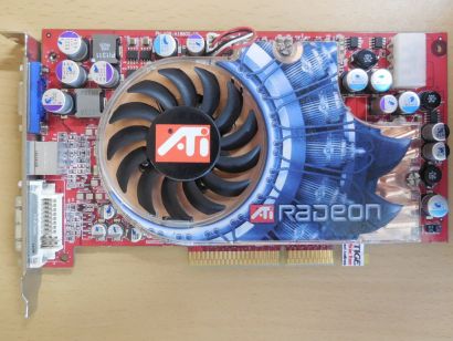 ATI R98-TD3 Radeon 9800 XT 256MB 256-Bit DDR DVI-I TV-Out VGA RETRO AGP* g651 Grafikkarte