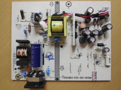 HP ProDisplay P221 715G4883-P03-001-0H3M Monitor Power Board Netzteil PCB* E92