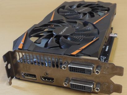 GIGABYTE GV-N1060WF2OC-6GD GeForce GTX 1060 6GB 192Bit PCIe 3.0 DVI HDMI DP*g661 WINDFORCE OC