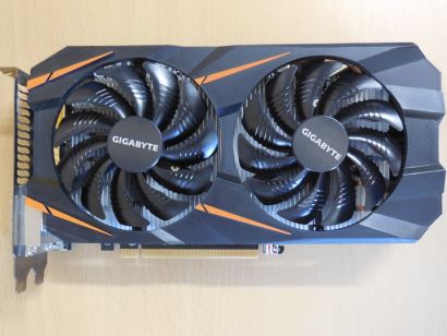 GIGABYTE GV-N1060WF2OC-6GD GeForce GTX 1060 6GB 192Bit PCIe 3.0 DVI HDMI DP*g661 WINDFORCE OC