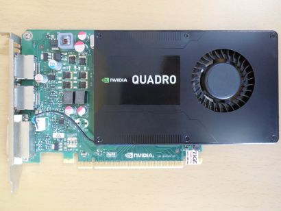nVidia Quadro K2200 4GB GDDR5 128Bit 2x DP DVI-I PCIe 2.0 Grafikkarte P2010*g665