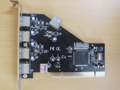 NEC D720101GJ USB 2.0 5-Port Hi-Speed PCI Controller Karte Adapter Card* sk78