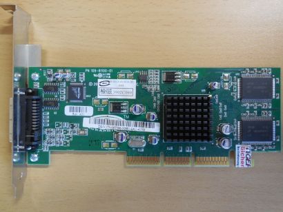 DELL 06T096 ATI 109-81100-01 Rage 128 Ultra 32MB 64Bit RETRO AGP EDD DVI-I* g675