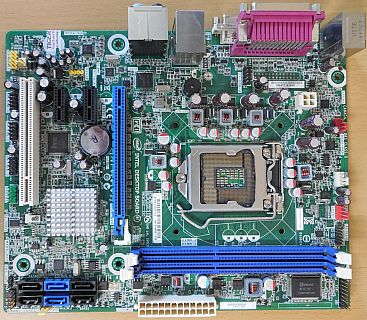Intel DH61BE Mainboard +Blende H61 Sockel 1155 DDR3 PCIe VGA DVI-D SATA* m1098