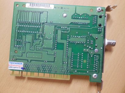 SMC 143128-400 Rev 01A Retro PCI Combo Netzwerkkarte RJ-45 BNC Coax 10Mbps*nw129