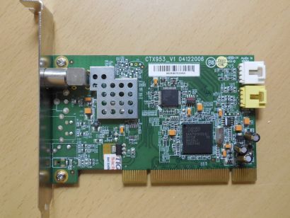 Medion TV/DVB-T Combo Card PCI TV Radio Karte CTX953 V1 04122006 20036471* tk61