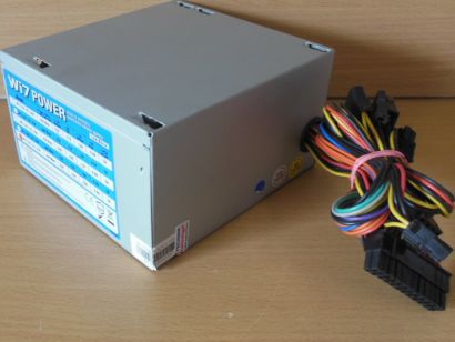 Wi7 Power Wi7 450-120 - ULN 450 Watt ATX PC Netzteil 20+4p SATA Molex PSU*nt1617
