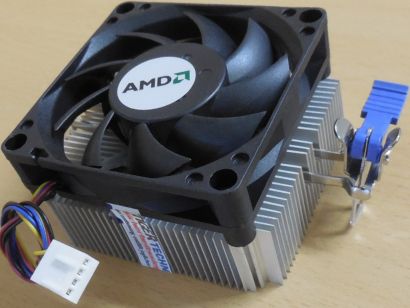 AMD Sockel AM2 AM2+ AM3 AM3+ 754 939 940 FM1 FM2 70mm 4pol CPU Kühler FAN* ck464