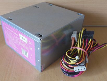 Inter-Tech SL-500-C Power Supply 500Watt ATX PC Netzteil SATA Molex FDD* nt1640