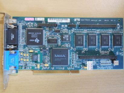 Matrox Millennium MGA-MIL/4I MGA-2064W-R2 4MB WRAM Retro PCI VGA Media XL* g690