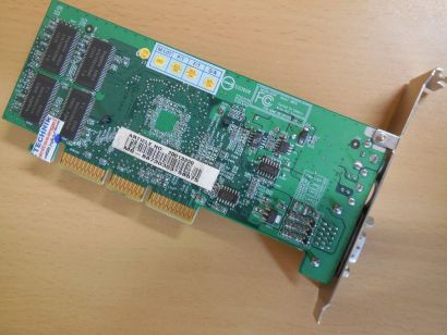 MSI MS-8873 Ver 200 nVidia GeForce 4 MX 420 64MB 64Bit Retro AGP VGA TV Out*g693