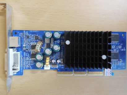 Club 3D CGN-L348TVD nVidia GeForce FX5200 128MB Retro AGP 8X DVI-I TV-Out* g697