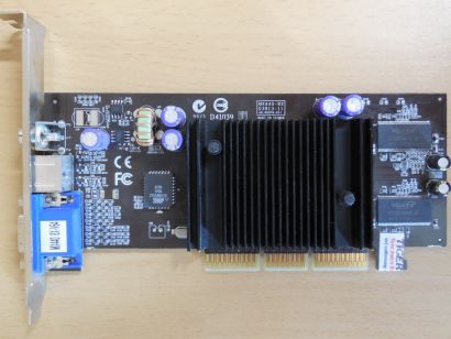 AOpen MX440 8X-V64 GeForce4 MX 440 64MB Retro AGP VGA TV-Out Composite* g701