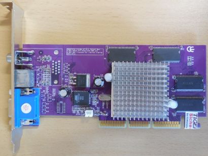 Palit GeForce4 MX440 SE SDR nVidia GF4 MX 440 64MB Retro AGP VGA TV-Out* g703