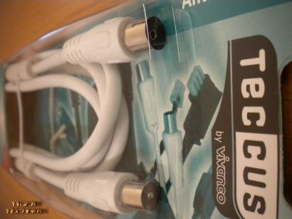 Teccus by Vivanco Absorberkabel TV Radio Antennenkabel 90db Koax 1,5m* so93