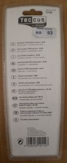 Teccus by Vivanco Absorberkabel TV Radio Antennenkabel 90db Koax 1,5m* so93