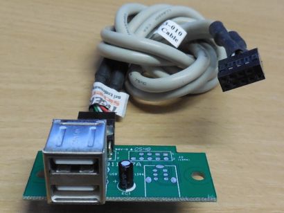 terra 1300062 1000686 26-031303-010 DB11037A L51-21043A USB Front Panel* pz1108