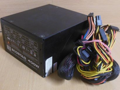 COBA ECOSTAR DSA-400 400 Watt ATX PC Computer Netzteil 80Plus PCIe SATA* nt1686