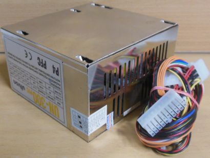 ultron UN-300PFC 300 Watt Retro ATX PC Computer Netzteil Molex AUX Floppy*nt1691