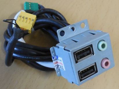 Dell 0X924M Front I/O Panel USB2.0 Audio Inspiron 580 535 537 545 546* pz1117