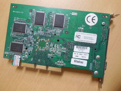 ELSA Gladiac Visiontek NV897.0 GeForce2 GTS 32MB Retro AGP VGA Grafikkarte* g716