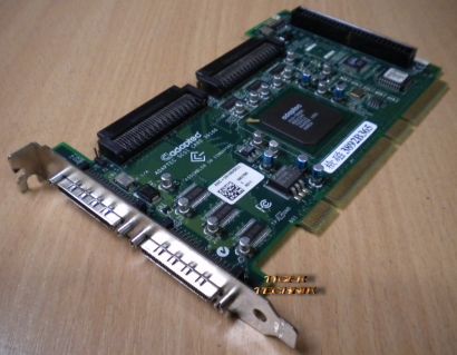 Adaptec SCSI PCI-X Expansion Karte ASC-39160 ASSY 1817206-07* pz907