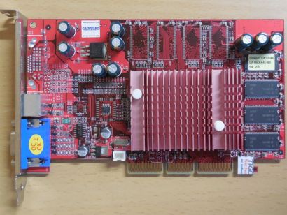 Gainward GW23110FO094 GF4MX440-8X Retro AGP 64MB GeForce4 MX440 VGA TV-Out* g725