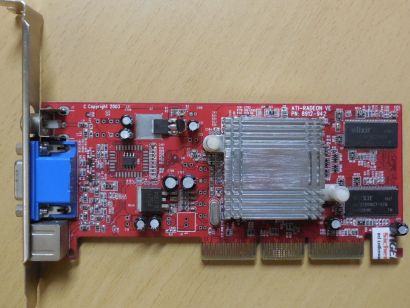 Connect 3D C3D 6053 8912-942 ATI Radeon VE 7000 64MB Retro AGP VGA TV-Out* g729