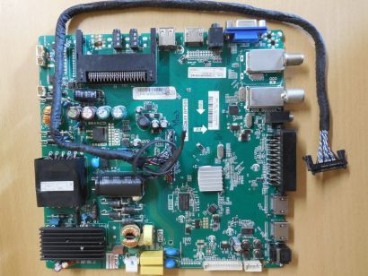 Hisense LTDN40D36SEU TV Mainboard TP.MSD309.BPS88 JHD400GF-E32 + LVDS Kabel*E142