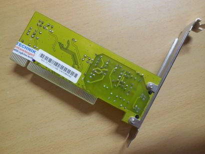 MS-Tech LI-56K Retro PCI Internet Modem Analog FAX Modemkarte RJ-11 V.92* nw130