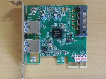 HP 607782-001 608151-001 RHA314-5 PCIe2 x1 Karte USB3.0 Host Add in Card* sk81