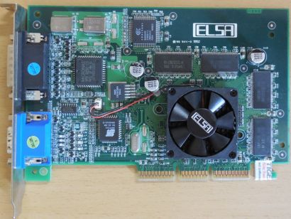 ELSA Erazor III Pro -32 ViVo nVidia Riva TNT2 Pro 32MB VGA VIVO RETRO AGP* g735