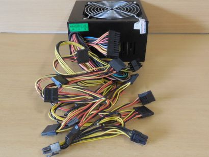 Carbon ATX Switching Power Supply 500W P4B PFC PC Computer Netzteil PCIe* nt1753