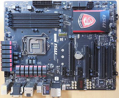 MSI Z97 Gaming 3 MS-7918 Ver1.0 Mainboard+Blende Intel Z97 Sockel 1150 m.2*m1119