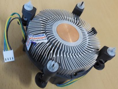 Intel E97378-001 Sockel 1150 1151 1155 1156 CPU Kühler 4pol FAN Alu+Kupfer*ck477