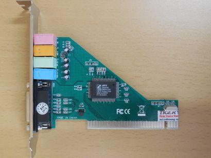 C-Media C3DX HSP56 CMI8738/PCI-SX Retro PCI Soundkarte Vista & 7 Support* s85