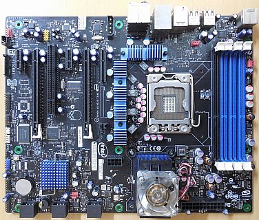 Intel DX58SO Mainboard +Blende Intel X58 Sockel 1366 DDR3 SATA GbLAN Audio*m1125
