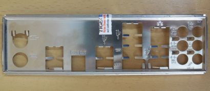 Asus P8P67-M Rev 3.00 Mainboard Blende Motherboard Backplate Abdeckplatte* mbb36 IO-Shield