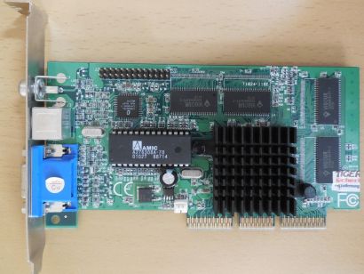nVidia RIVA TNT2 M64 32MB Retro AGP 4x Grafikkarte VGA TV-Out Composite* g751