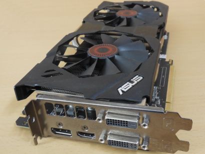 ASUS STRIX-GTX970-DC2OC-4GD5 nVidia GeForce GTX 970 4GB PCIe3.0 DVI HDMI DP*g752