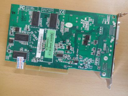 Sapphire Radeon 9550 256MB 128Bit DDR DVI TV-Out VGA RETRO AGP 8X FAN blau* g753 Grafikkarte