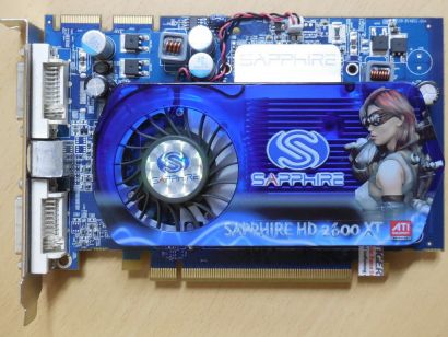 Sapphire ATI Radeon HD 2600 XT 256MB GDDR3 PCIe 2x Dual Link DVI-I TV-Out* g755