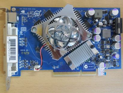 XFX PV-T43A-NDF6 nVidia GeForce 6600 GT 128MB Retro AGP 8X Dual DVI TV-Out* g756