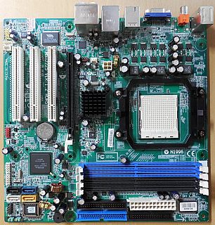 HP NashM-GL8E 5188-6234 Mainboard MSI MS-7225 Ver 1.2 Sockel AM2 DDR2 VGA* m1127
