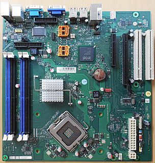 Fujitsu D2811-A13 GS1 Mainboard Intel Q43 Sockel 775 DDR2 VGA PCIe SATA* m1129